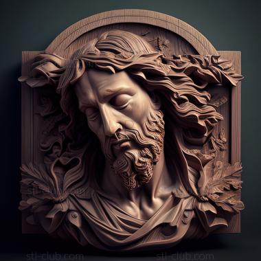 3D model st jesus (STL)